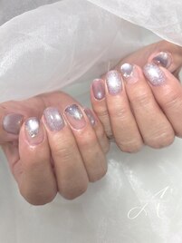 マグネットネイルアート