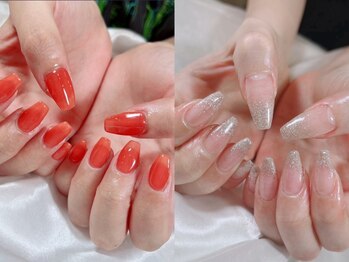 ウィッシュネイル 名古屋店(Ｗish Ｎail)の写真/技術・デザイン・接客・サロンの雰囲気◎ワンカラーorラメグラコース新規3680円170色からお好みで選択OK♪