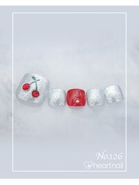 フットネイル：No.126