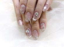 クイーンネイル 新宿(Queen nail)/韓国マグネットフレンチ