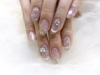 クイーンネイル 新宿(Queen nail)/韓国マグネットフレンチ