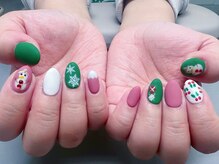 ラッキー(Lucky)/クリスマスネイル