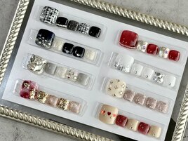 冬フットネイル定額サンプル★