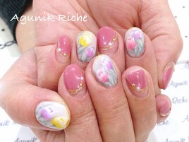 【チューリップネイル】