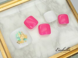 (913)金箔＆シェルネイル