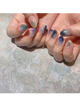 アティックネイルアトリエ(attic nail atelier)/深海ネイル★