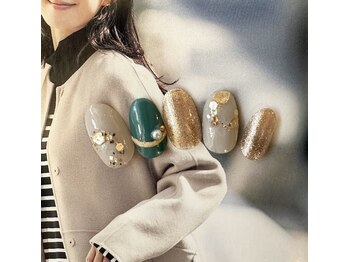 レイネイル レイアイ レイエステティック 扶桑店/グレー×クリスマス