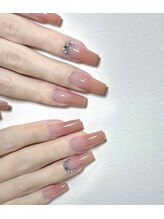 Mネイル/ピンクグラデーション