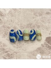 ノイ noi 千歳船橋店 ネイルサロン/2024.8月定額デザイン3-2