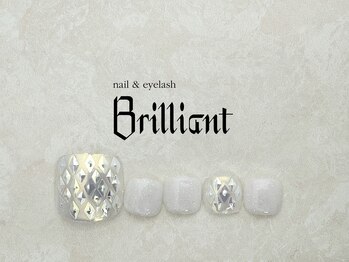 ネイルアンドまつげエクステのお店 ブリリアント 草加(Brilliant)/Foot 　定額9900円コース