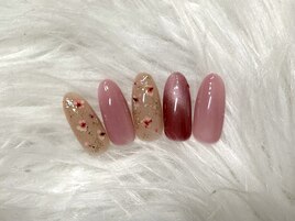 押し花ネイル