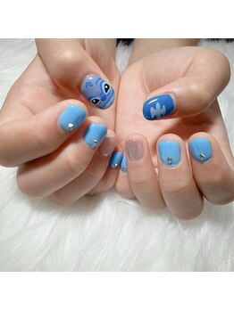 キッズネイル+キャラアート