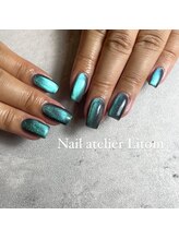 ネイルアトリエ リトム(Nail atelier Litom)/ハンド/マグネット・フラッシュ