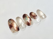 ローズデール アベイユ(ROSEDALE Abeille)/インクべっ甲ネイル