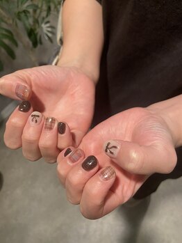 フォレドールエクラン(Foret D'or ecrin)/ガーリーチェック柄