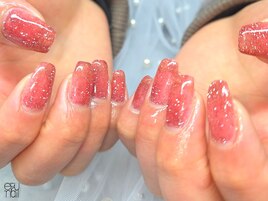 *フラッシュワンカラー*ネイル