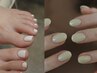 【hand+foot】夏準備！|艶感ハンド・フットワンカラー　¥16500→