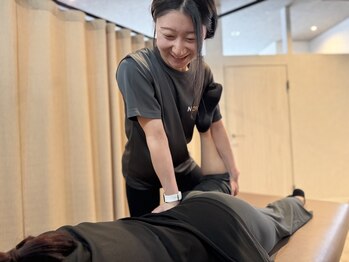 ノーバス(NOVUS)の写真/疲れを癒す本町のストレッチ！路面店×半個室で極上リラックス◎マッサージじゃ変わらないあなたへ
