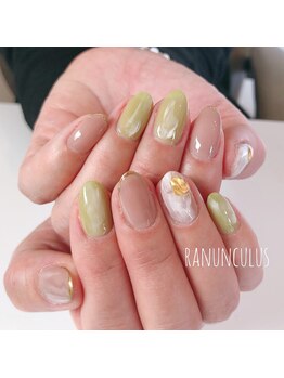 ラナンキュラス(Ranunculus)/爽やかな　春