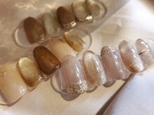 ブルーエヌ(BLUE N)/透け感くすみカラー×マグネット