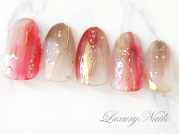 ラグジュアリー ネイルズ(Luxury Nails)/ニュアンス*ミラーNail