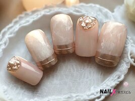 ガーリー×大理石ニュアンス