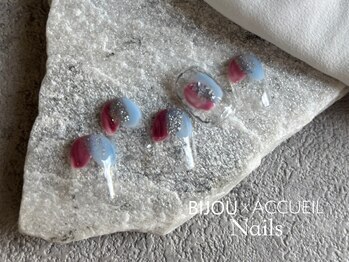 シックスティー ネイルズ バイ アクイユ 東中野(60min nails by ACCUEIL)/フレンチアートプラン