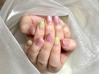 ラーシューシュ(la-chou-chou)/シンプルネイルコース ¥6500