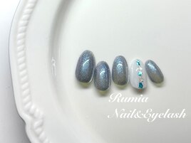 夏のシェルネイル