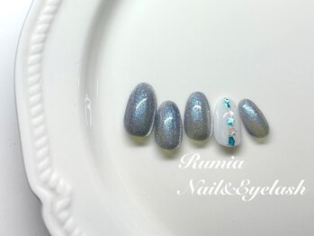 夏のシェルネイル