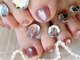 ネイルママン 武蔵関店(nailmaman)の写真/【人気のフットネイル】サンダルの季節が楽しみに★人気カラーのフットネイルで、どこから見ても綺麗な足へ