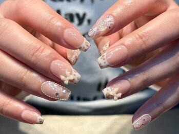 シェリーラメール 渋谷(cherielamer)/レースネイル