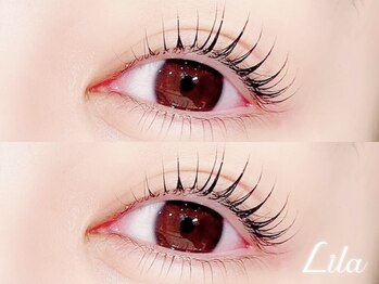 リラ 甲府店(Lila)の写真/[甲府/まつ毛パーマ/パリジェンヌ］アイライン不要なボリュームeye,ナチュラルに盛りたい方にも◎