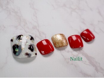 ネイリット 銀座(Nailit)/フットネイル ¥10600【¥11660】