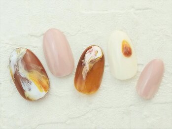 ネイルズガッシュ 大森駅前店(NAILs GUSH)/*カフェラテ*