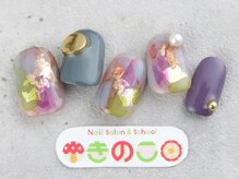 ネイルサロン きのこ/選べるデザインMコース