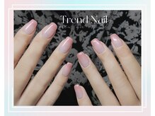 トレンドネイルスタジオ(Trend Nail Studio)/カラーグラ+オーロラで仕上がり