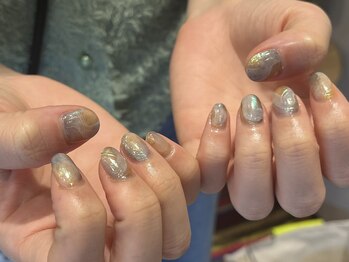 ナッピーネイル(NAPPY NAIL)/Mデザインコース¥8300オフ代別