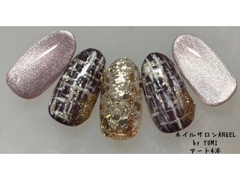 エンジェル 葛飾(ANGEL)/YUMI指名、秋ネイル　冬ネイル