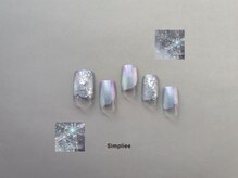 シンプリー ネイルアンドアイラッシュ 祖師谷大蔵店(Simpliee Nail&Eyelash)/【1月】マンスリーデザイン