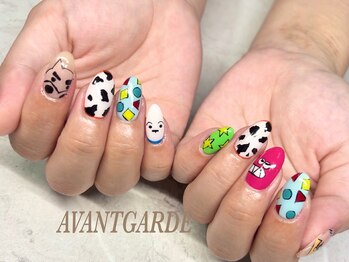 アバンギャルド(Avantgarde)/【福山市ネイル】ネイルデザイン