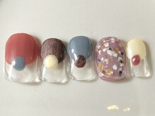 カラ ネイル 中津店(calla nail)/カラフルフレンチ