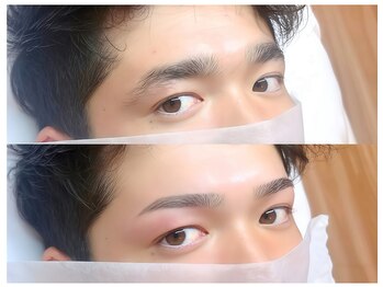 眉毛のおねえさん 岡山駅前店/【岡山】垢抜けメンズ眉♪