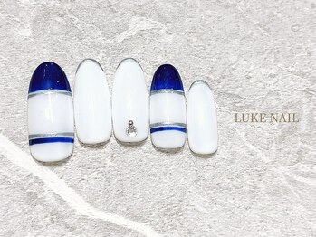 パラジェル・フィルイン導入店　LUKE NAIL Ginza【ルークネイルギンザ】/シンプルアートコース