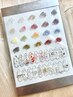 ハンド☆60分仕上げ!【オフ無し限定☆ラメワンカラー+2本アート付】¥5,300!