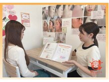 美肌脱毛専門店 パールプラス 大在店/２ カウンセリング