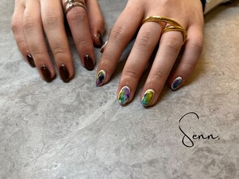 セン(Senn.)/定額ネイル5本アート