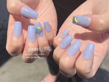 ケリーネイル(kelly nail.)/パープルネイル