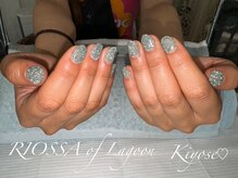 リオッサ オブ ラグーン(RIOSSA of Lagoon)/キラキラ×フラッシュネイル