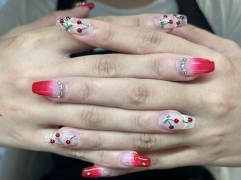 ネスレ ネイル(NESTLE NAIL)/さくらんぼネイル